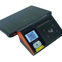 Système de point de vente Windows GOODCOM 11 pouces, 8 Go de RAM, 128 Go de stockage, écran tactile LCD, imprimante thermique 80 mm, NFC pour la vente au détail
