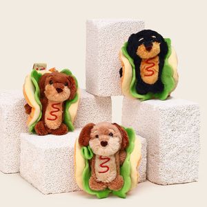 Peluche de Perrito Teckel Personalizado, Súper Suave, con Diseño de Comida, <span class=keywords><strong>Mini</strong></span> Llavero de Peluche - Product Image 2