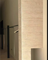 Revêtement mural moderne en fibre de ciment modifiée 3D Sense stéréoscopique, installation facile, décoration en porcelaine souple pour la maison