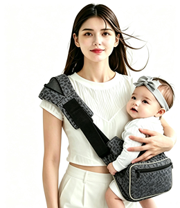 Personalized Baby Sling <strong>Carrier</strong> for Infants <strong>Toddlers</strong> 6-36 Months Lightweight Cotton <strong>Hip</strong> Shoulder <strong>Carrier</strong> Side Front Carry - Product Image 5