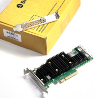 Broadcom HBA 9600-24i PCIe 4,0 eHBA cuenta con 24 puertos internos PCIe Gen4 Tri-Mode 05-50111-01 tarjeta controladora RAID 9600-24I