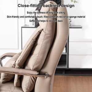 Wholesale Genuine Leather Chair Electric Big Size Electric Massage Office Chair Custom Reclining Office Chair with <b>Footrest</b> - Product Image 2