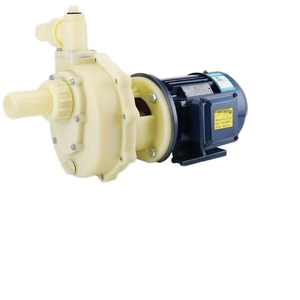 Bomba centrífuga autocebante HY 220V resistente a ácidos, álcalis y corrosión, de plástico, para urea, clorhidrato y agua de mar, modelo GN-Y55 - Product Image 5