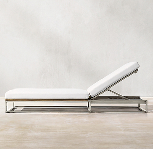 Chaise longue de luxe pour bord de piscine, chaise d'hôtel personnalisée, salon en aluminium, jardin, chaise de lit de soleil pour piscine - Product Image 2