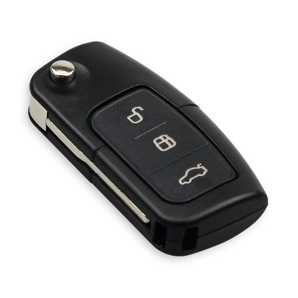 315/433MHz Flip Car télécommande pour Ford Focus 3 2 Mondeo Fiesta 2/3 bouton 80/40 Bit 4D63/4D60 puce