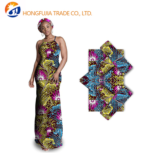 Tessuto per Abbigliamento Africano Batik, Nuovo <span class=keywords><strong>Cotone</strong></span> <span class=keywords><strong>Organza</strong></span> di Alta Qualità, Misura 6, Ankara Reale, Resistente all'Abrasione, Peso Medio, Tessuto - Product Image 1