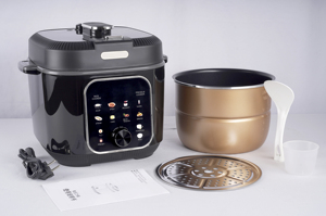 Producto de Nuevo Diseño de 5L y 6L - Olla de Doble Modo con Función para Cocinar Arroz, 20 en 1, Permite Cambiar entre las Funciones - Product Image 2