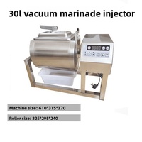 Máquina de marinado al vacío de sobremesa, modelo comercial, controlada por computadora, para carne, verduras, pollo y hamburguesas en restaurantes.