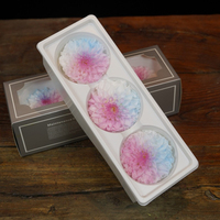 Niet kunstbloemen decoratiebloem Eeuwige bloemen Dahlia Grote maat 7-8cm voor begrafenis en aanbidding Echte natuurlijke bloem