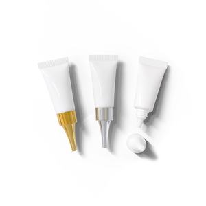 Vente en gros 20g Tube cosmétique blanc 20ml Crème médicale pour les yeux Tube en PE Tube à presser en plastique pour crème pour les yeux - Product Image 3