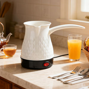 Cafetière électrique portable Ibrik KE09065, machine à café turque avec boîtier en plastique pour la maison, l'extérieur, la voiture, le camping-car, l'hôtel - Product Image 3