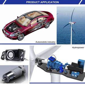 OEM professionnel personnalisé fort N52 N42Sh Bldc <span class=keywords><strong>moteur</strong></span> Rotor en forme d'éventail secteur en néodyme arc tuile générateur d'énergie libre <span class=keywords><strong>aimant</strong></span> - Product Image 6