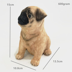Estatua <span class=keywords><strong>de</strong></span> resina para perro <span class=keywords><strong>pug</strong></span> - Product Image 3