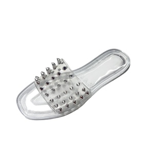Da donna di lusso moda estiva accessori a spillo scarpe di gelatina Slide <span class=keywords><strong>sandali</strong></span> donna per esterni - Product Image 2