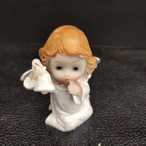 Eautiful and Ute Angel ar OME me orations Holding ook herub Decoration for iredding irthday ouvenir alalentine gift - Product Image 3