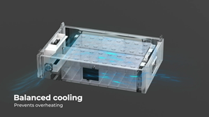 Batterie LiFePO4 Dyness STACK100 Pro montée en rack |   51,2 V 100 Ah 5,12 kWh | Garantie de 10 ans pour le stockage commercial et industriel de petite taille - Product Image 3