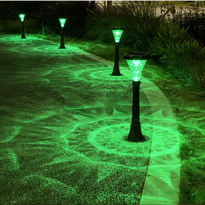 Lámpara solar de jardín LED con clasificación IP65 para uso en exteriores resistente a la intemperie, decoración de césped y patio trasero - Product Image 4