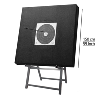 60*30 pouces grand support de cible de tir à l'arc pour sac et paille cibles de tir à l'arc Portable pliable pour la pratique du tir intérieur extérieur