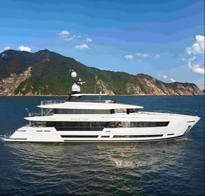 Superluxe high-end 142-voet diesel-aangedreven inboard jacht, nieuw gelast, ingebouwd glasvezel, voor sightseeing, cruisen en transport. - Product Image 3