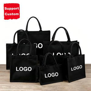 Wholesale Durable Double Side Cotton Canvas Tote <b>Bag</b> Custom Logo Silk Screen Printed Advertising <b>Shopping</b> Gift <b>Reusable</b> Super - Product Image 1