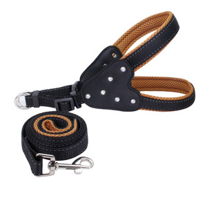 Shiny Diamond Dogs Pull Reflective Arnés <span class=keywords><strong>para</strong></span> perros Set de correa <span class=keywords><strong>Chaleco</strong></span> <span class=keywords><strong>para</strong></span> mascotas Lead - Product Image 6