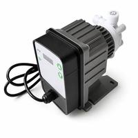 Pompe de dosage chimique automatique portable pour le traitement de l'eau des piscines, affichage numérique LED, débit réglable, pompe de dosage
