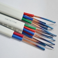 BVVB Flaches PVC-Gebäudekabel 1-30mm² Kupferleiter Kabel 300/500V 450/750V für Oberflächenverlegung