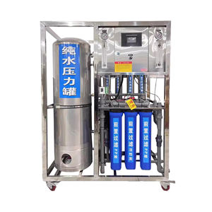 Système de filtration d'eau par osmose inverse à cadre ouvert commercial 1000L avec <span class=keywords><strong>pompe</strong></span> PLC et réservoir sous pression 1000L/heure, garantie 1 an - Product Image 6