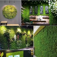 Décoration Maison et Jardin : Tapis de Gazon Artificiel en Mousse, Dalles de Gazon Synthétique, Moquette Végétale Artificielle, Décoration Verte en Plastique