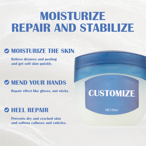 Krim pelembap kulit kering, 50ml 100ml pelembap intensif pelembap penghidrasi pelindung kulit minyak bumi krim pelembap - Product Image 2