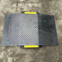 Rampa protectora de cable abatible de 5 canales de alta resistencia Solución de gestión de cables para uso en exteriores