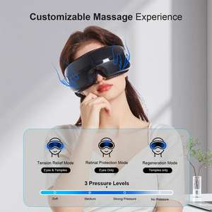 Compresa caliente ojo cerca de mí masajeador de circulación de presión de aire inteligente Regalo De vacaciones Bluetooth alivio de la fatiga música masajeador de ojos - Product Image 5