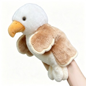 Marioneta <span class=keywords><strong>de</strong></span> Mano <span class=keywords><strong>de</strong></span> Peluche OEM con Diseño <span class=keywords><strong>de</strong></span> Águila, Personalizable con Foto, Producto Promocional <span class=keywords><strong>de</strong></span> Marca, Juguete <span class=keywords><strong>de</strong></span> Peluche Personalizado, <span class=keywords><strong>de</strong></span> Poliéster y Algodón PP, Peluche Reconfortante para Cumpleaños - Product Image 2