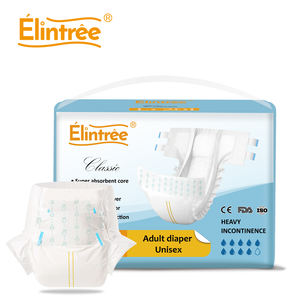 Fabricants de couches pour adultes jetables en gros Elintree, couches médicales personnalisées bon marché pour soins infirmiers, couches pour adultes âgés - Product Image 2