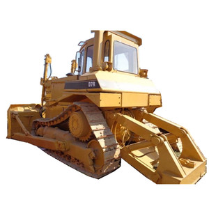 Bulldozer CAT D7R d'occasion de haute qualité, modèle 2023, 90 CV, composants essentiels du moteur et de la pompe pour la construction routière - Product Image 1
