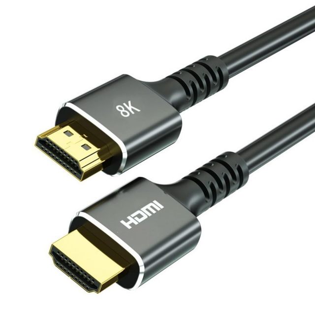 SYONG HDMI Cable 2.1  8K Bear Copper8K60Hz, 4K120Hz | HDR10, HDCP 2.2 & 2.3 | Perfect for Roku TV, PS4/PS5, HDTV, Blu-ray, Xbox
