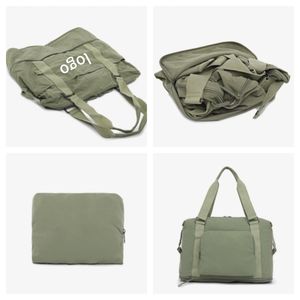 대용량 경량 여성용 핸드헬드 여행 가방 접이식 확장형 스포츠 피트니스 수하물 여행 더플백 - Product Image 3