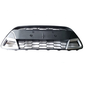 Grille de pare-chocs avant de <span class=keywords><strong>dent</strong></span> de tigre d'argent de Sport de pièces d'auto de haute qualité pour Ford FIESTA 2009-2013 8A61-17B968-AB5ZCT - Product Image 3