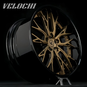 ล้อแม็กซ์ VLC Custom 2 ชิ้น ขนาด 18 19 20 21 22 23 24 นิ้ว สีดำเงา ขอบลึก ผลิตจากอะลูมิเนียมฟอร์จ สำหรับรถ McLaren - Product Image 2
