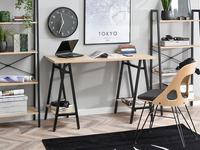 Chaises de bureau à domicile, meubles de style moderne, bureaux d'ordinateur avec étagère, table d'étude en bois, support pour ordinateur portable, table d'ordinateur de bureau, bureau à domicile dans la salle d'étude et le bureau