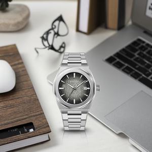 Reloj de Lujo para Hombre Besseron, Nuevo Estilo, Movimiento Mecánico Automático 8215, Cristal de Zafiro, Esfera Luminosa de Acero Inoxidable - Product Image 5