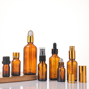 Free Sample Empty 5ml <b>10ml</b> 30ml 60ml Frosted Amber Matte Skin Care Serum Glass Dropper <b>Bottle</b> Essential Oil Screw Cap Vials - Product Image 5