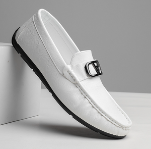 Comodo Slip On eco-pelliccia morbida guida Penny mocassini abito da <span class=keywords><strong>uomo</strong></span> <span class=keywords><strong>scarpe</strong></span> basse - Product Image 5