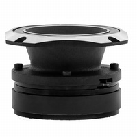 Tweeter de voiture en aluminium de haute qualité avec bobine vocale de 44,4 mm, haut-parleur de voiture puissant pour automobile