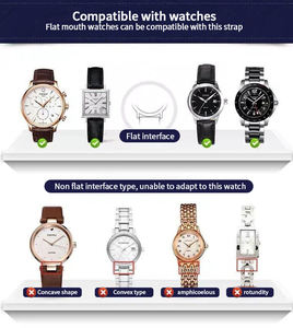 त्वरित रिलीज चमड़े घड़ी बैंड 14 मिमी 16 मिमी 18 मिमी 18 मिमी 19 मिमी 20 मिमी 21 मिमी 22 मिमी 23 मिमी 24 मिमी लक्जरी चमड़े के लिए चमड़े की घड़ी स्ट्रैप - Product Image 6