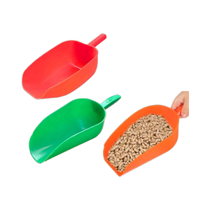 High Strength Durable Plastic Animal Feeders Bailer Liferaft Lifeboat Bailer Water Scoop Plastic Horse Feed Scoop 11.5x26x17.5cm - Product Image 5