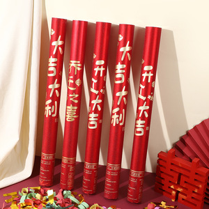 Tubos de fuegos artificiales Magpie para ceremonia de apertura, inauguración de casa, color rojo, 40 cm de longitud - Product Image 3