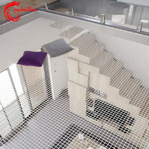 Hamac d'escalade suspendu avec filet de sécurité <span class=keywords><strong>anti</strong></span>-chute pour enfants et adultes - Product Image 6