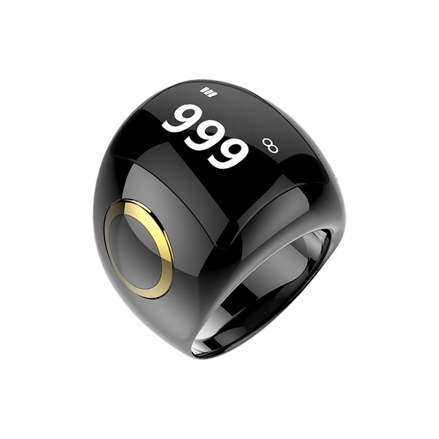 FACTORY Hotsale Muslim Gift Prayer Reminder IQibla Zikr Smart Ring Tasbeeh Tasbih Ring Tally Counter Praver Mat