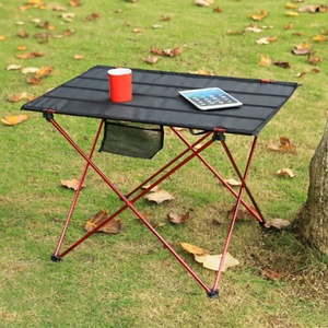 QX Modern Outdoor <b>Folding</b> <b>Table</b> Portable Camping Picnic <b>Dining</b> <b>Table</b> Chair Set Aluminum Alloy for Events Outdoor Furniture - Product Image 2